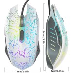 Gaming Mouse Factory - Hot Selling Ergonomic RGB 1600 DPI