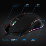 Gaming Mouse Factory - USB Wired RGB Backlight High DPI