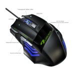 Optical Mouse Manufacturer - Durable Wired Anti Slip Precision