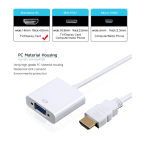 Video Cable Supplier - HDTV VGA Cable 1080P Convertidor