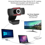 Webcam Supplier - Webcam with Microphone USB 1080P