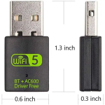 WiFi Adapter Supplier - Free Driver BT+AC600 USB