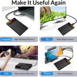 Hard Drive Case Supplier - VONN Type-C RGB Color