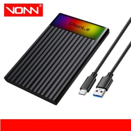Hard Drive Case Supplier - VONN Type-C RGB Color