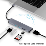 Docking Station Supplier - VONN Multi-Function 6-in-1