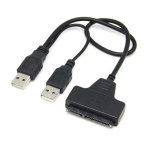 Converter Cable Factory - Dual USB 2.0 to SATA