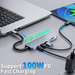 USB Hub Factory - Cross Border 6-Port USB C Hub