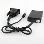 Video Adapter Supplier - HD VGA to Adapter with 3.5mm