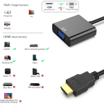 Adapter Converter Supplier - VONN HDMI Male to VGA Female