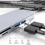 USB Hub Manufacturer - Hot Sale 8 in 1 Type-c