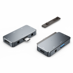 USB Hub Supplier - Removeable Aluminum USB C HUB
