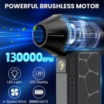 Air Blower Supplier - High-Speed 130000RPM Rechargeable