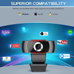 Webcam Manufacturer - 1080P Webcam with Microphone 105