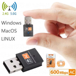 WiFi Adapter Factory - Hot Sale 600M Dual Band USB