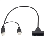 SATA Cable Factory - Dual USB 2.0 Powered SATA