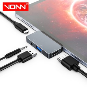 USB Hub Supplier - Removeable Aluminum USB C HUB