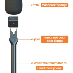 Microphone Manufacturer - VONN SX70 Aluminum Alloy Wireless