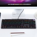 Mechanical Keyboard Factory - High Quality 104 Key RGB Waterproof