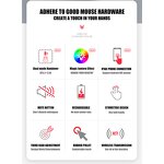 Wireless Mouse Factory - Ergonomic RGB 2.4G For Apple Laptops