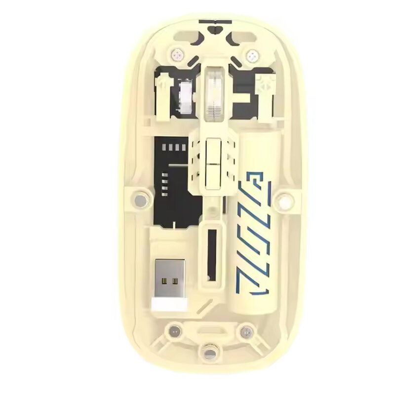 Wireless Mouse Manufacturer - Hot Selling 3D Optical Transparent USB-C