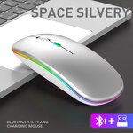 Wireless Mouse Manufacturer - Ultra Thin Bluetooth 1600 DPI RGB