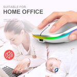 Wireless Mouse Factory - Portable Slim Bluetooth RGB Ergonomic