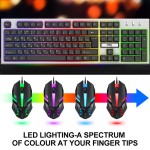 Keyboard Mouse Combo Manufacturer - Custom Russian RGB Backlit Combo