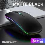 Wireless Mouse Manufacturer - Ultra Thin Bluetooth 1600 DPI RGB