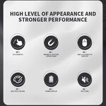 Wireless Mouse Manufacturer - Hot Selling 3D Optical Transparent USB-C