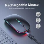 Wireless Mouse Factory - Ergonomic RGB 2.4G For Apple Laptops