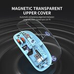 Wireless Mouse Factory - Mini Transparent RGB Dual Mode USB-C