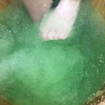 薰衣草果冻足疗包为足SPA