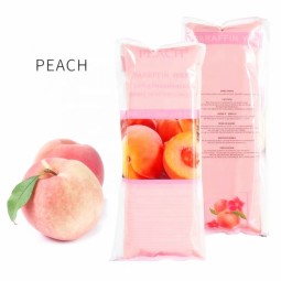 工厂直接供应1LB桃色石蜡，用于石蜡手足浴