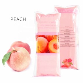 Factory Direct Supply 1LB Peach Paraffin Wax for Paraffin Wax Hand Feet Bath Use