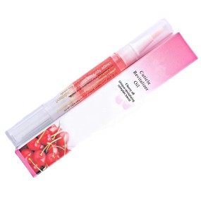Custom Logo Natural Organic Pink Cuticle Oil Nail Revitalizer Oil  Cuticle Oil Pen with Box