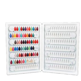 120/180/200 Colors Nail Polish Gel Color Book Board Acrylic Show Nail Color Chart Book Display Card