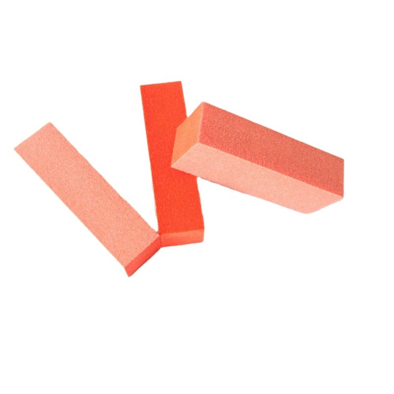 Hot Sale Nail Beauty Tool Disposable Nail Buffer Block with 3 Sides