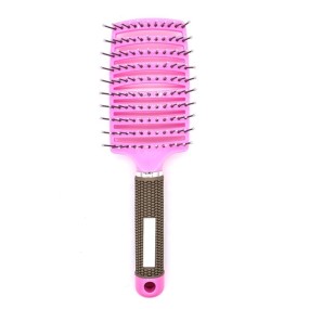 Professional Hairdressing Curly Ribs Comb Massage Scalp Hairbrush for Hair Shampoo Brushes Use