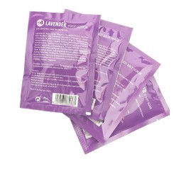 OEM 4步薰衣草水晶果冻足浴集自然4在1舒缓果冻足疗包