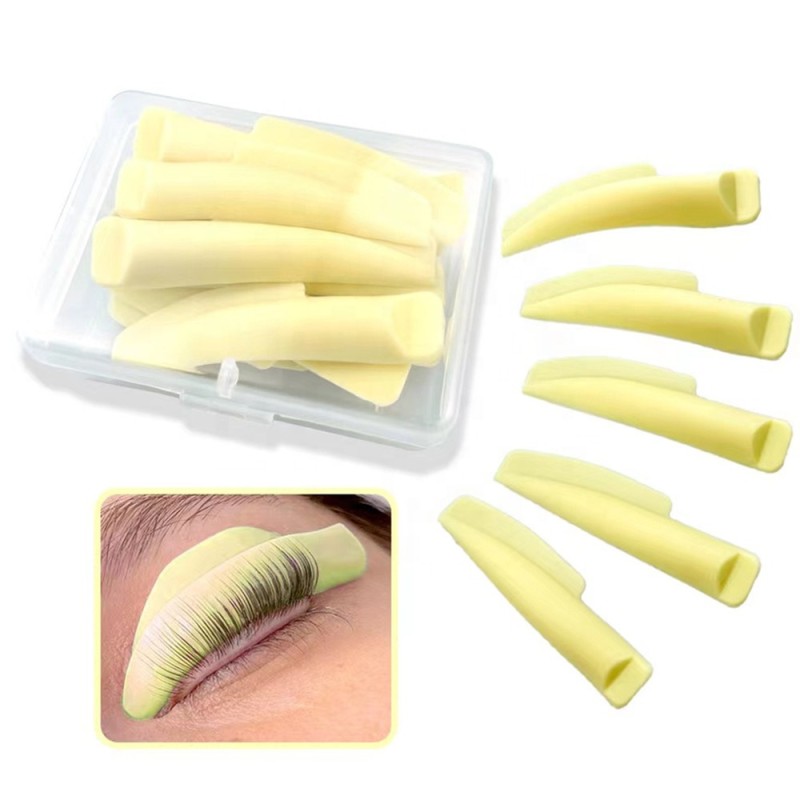 New Softest Private Label Anti slip Silicone Lashlift shields Eyelash Perm Rods Tool Lash Lift Silicone Gel Eye Curler Pad