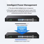POE Switch Manufacturer - Tenda TEG1128P 24-Port