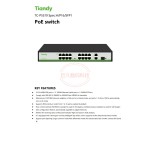 POE Switch Manufacturer - Tiandy 16 Ports PoE Switch