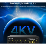 POE Switch Factory - Tenda SG110PC Gigabit