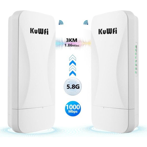 Gigabit Bridge Supplier - KuWFi Gigabit Wireless