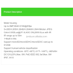 POE Camera Supplier - Tiandy 8MP Fixed Extreme