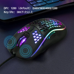 Gaming Mouse Manufacturer - Hot Sale Honeycomb 2.4G Bluetooth RGB