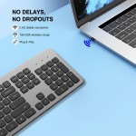 Wireless Keyboard Manufacturer - Ultra Thin 2.4G Slim Silent Numeric