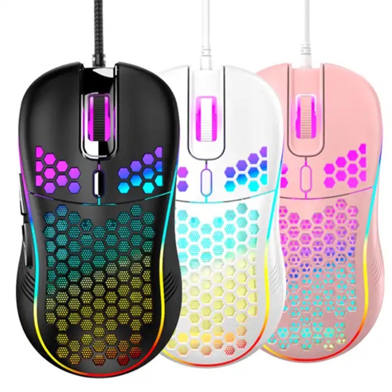Gaming Mouse Factory - Hot Sale Honeycomb RGB Lightweight Ergo