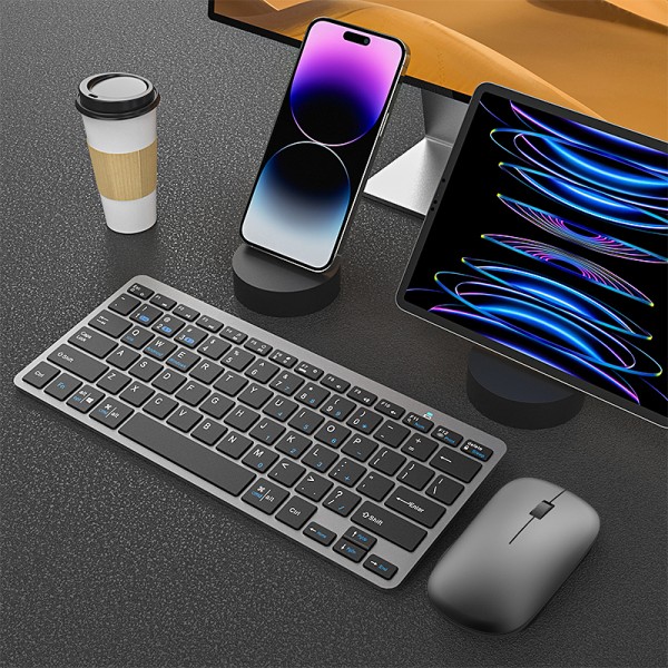 Keyboard Mouse Combo Factory - Hot Sale 78 Keys Ultra Slim Bluetooth
