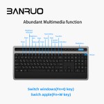 Keyboard Mouse Combo Manufacturer - 112 Keys Multimedia Ergonomic Kit
